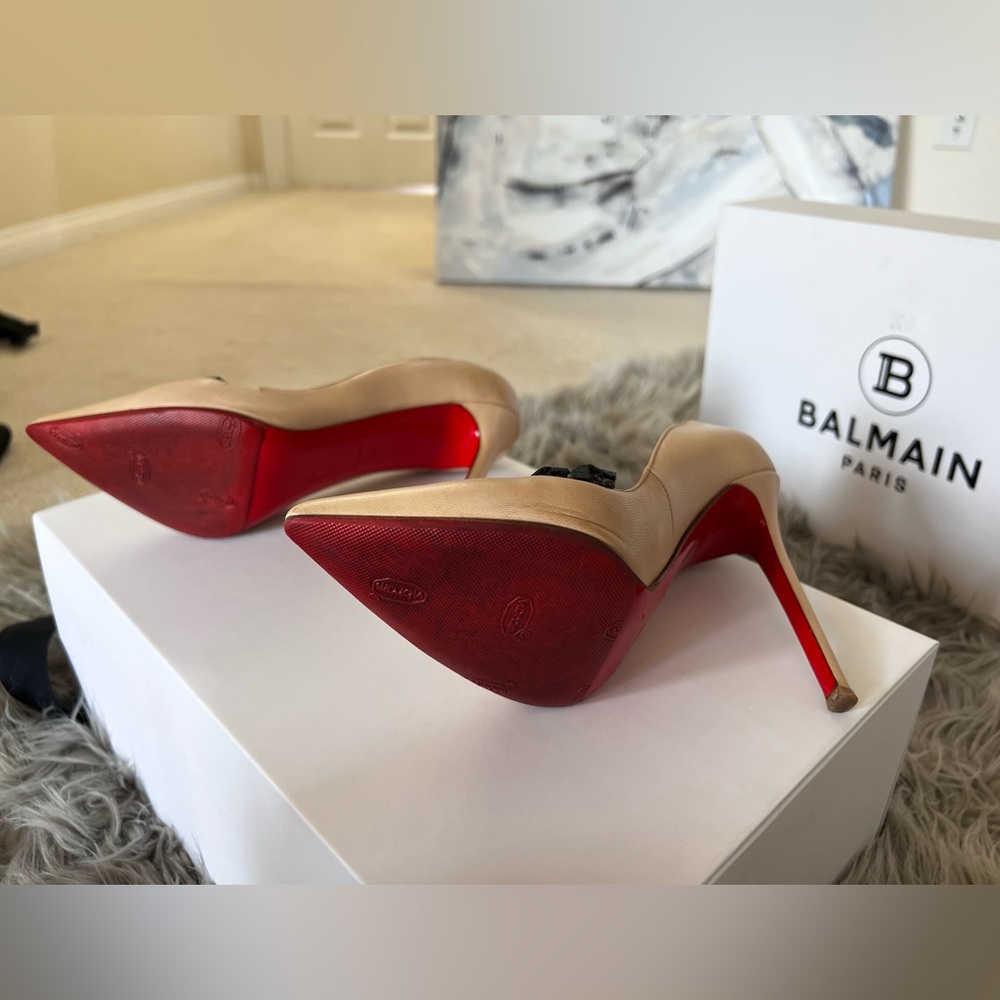 🌟 FREE 🌟 Shipping 🌟 Christian Louboutin Nude 💯 Wardrobe Must Have - Picture 7 of 13